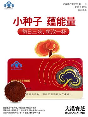 大汉宝芝 破壁灵芝孢子粉颗粒