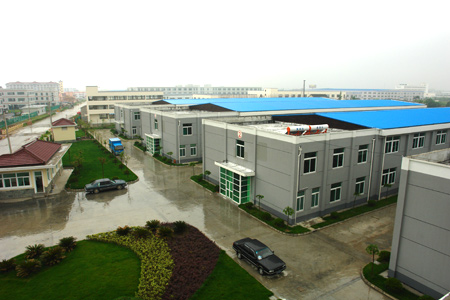 上海菇新加工单位厂区鸟瞰图